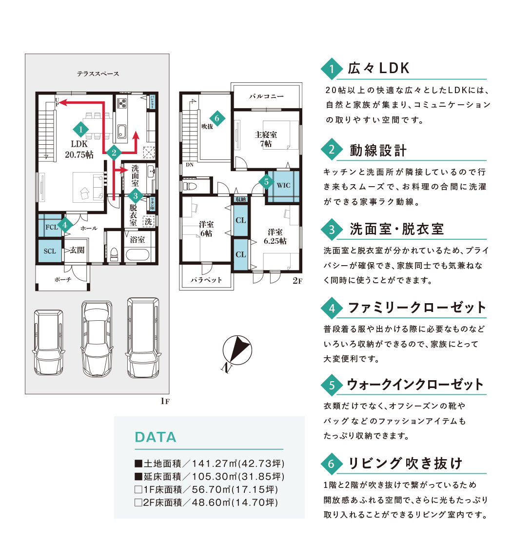 参考間取り